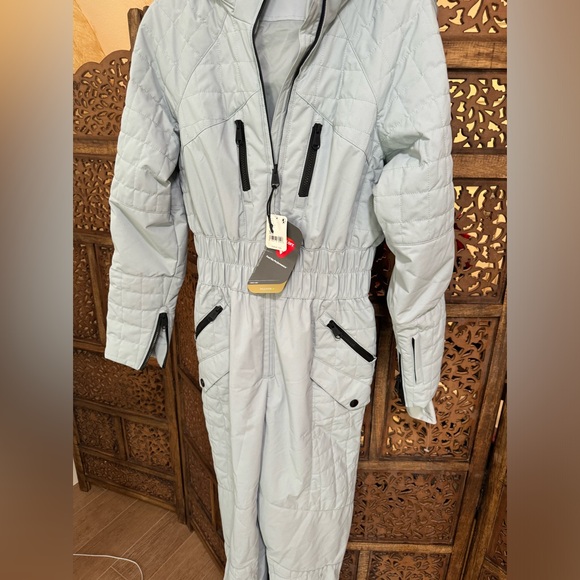 NEW NWT Free People Fp Movement All Prepped Ski Suit Almond Snowboard - Picture 4 of 5